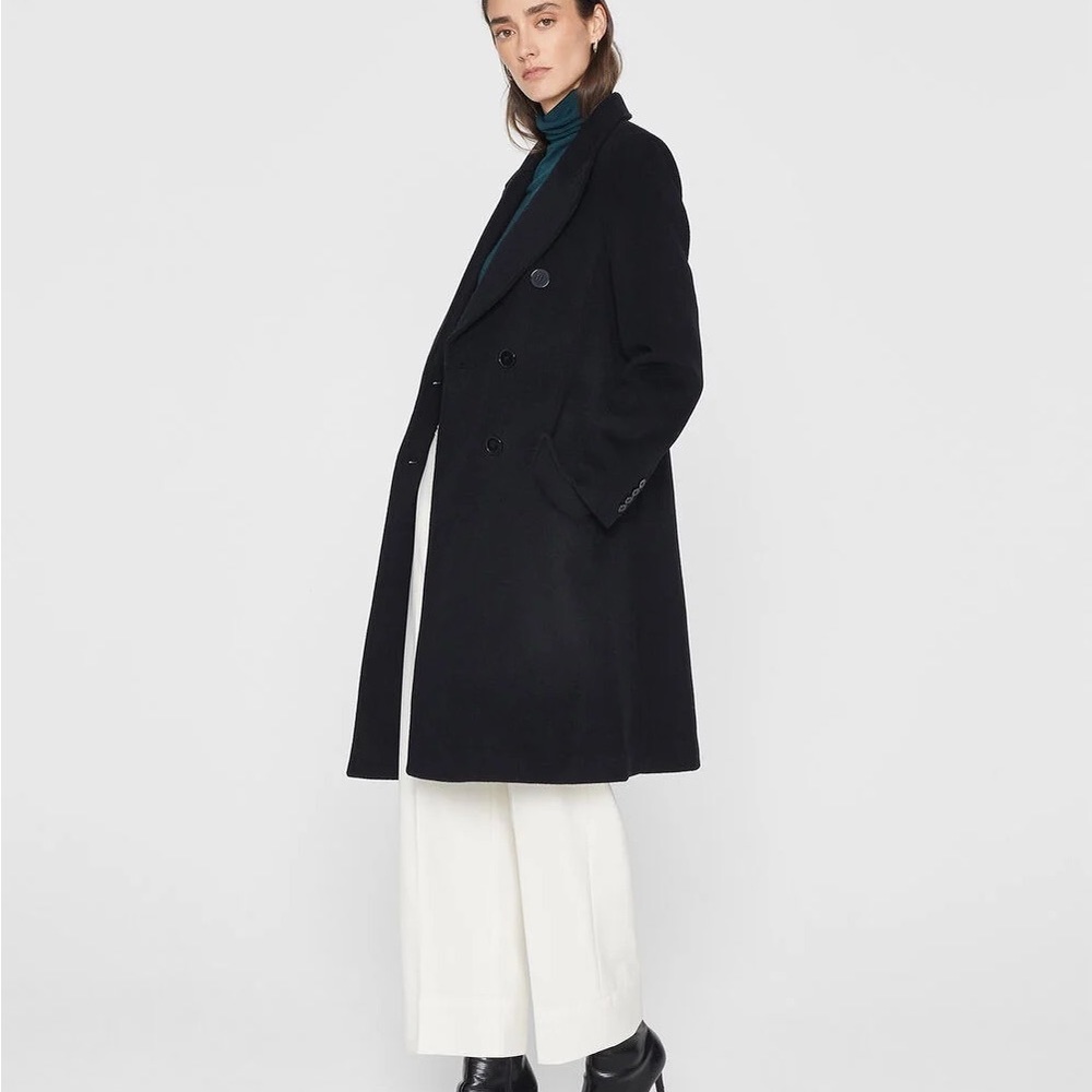 CLUB MONACO Signature Double Breasted Coat
